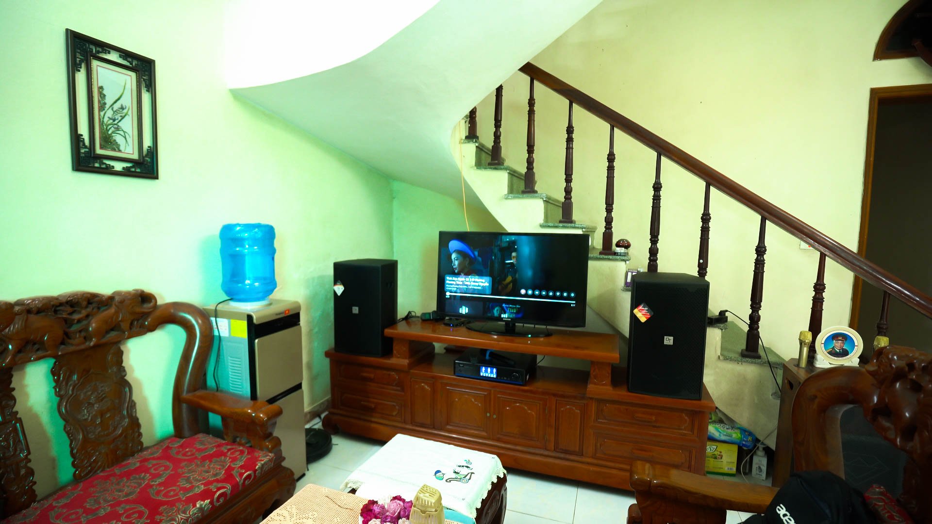 Khách hàng Nguyên Khang đánh giá về sản phẩm Dàn karaoke DT TT292: (DT D2000, Vatasa HC600)